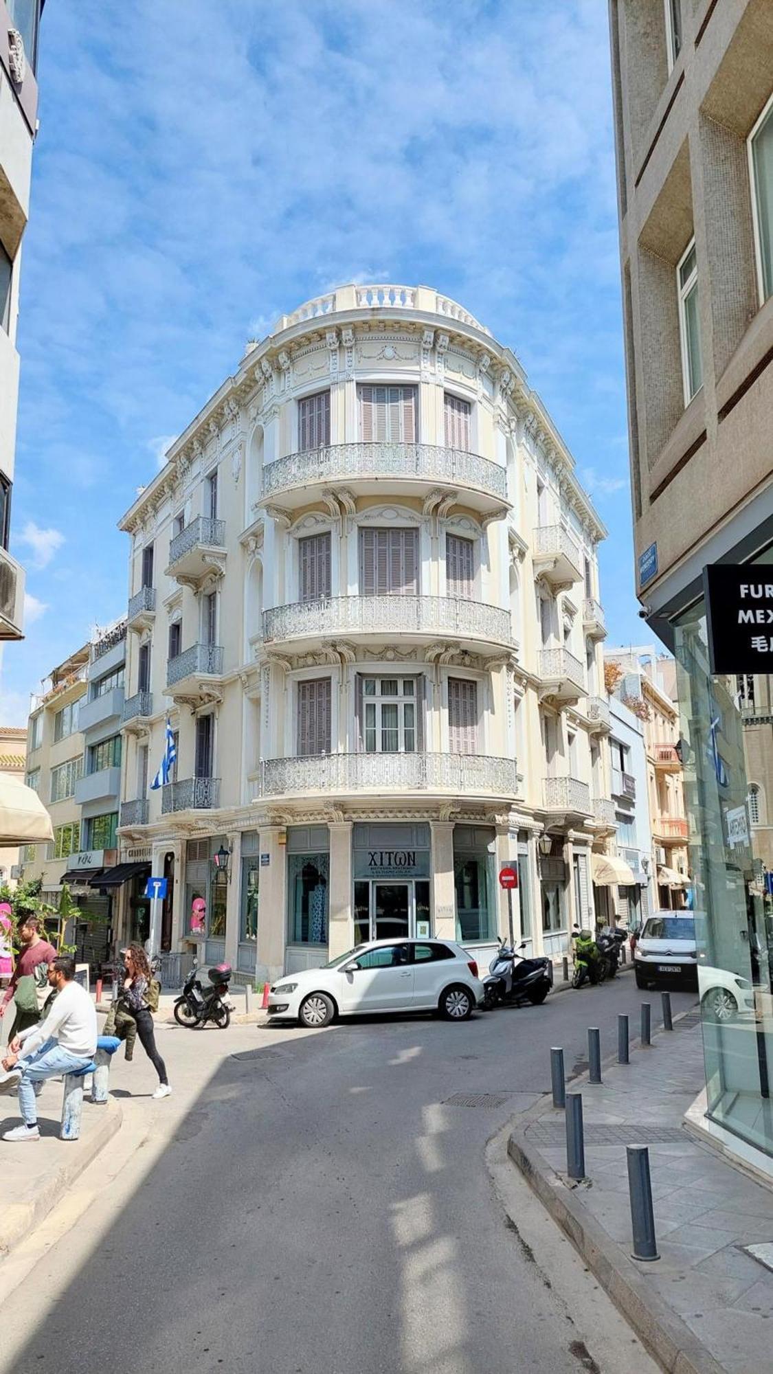 Elegant Apartment Under The Acropolis Atenas Exterior foto